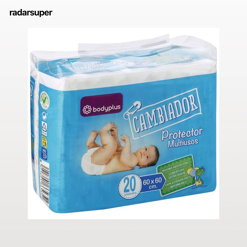 Cambiador Bodyplus 20 uds protector multiusos