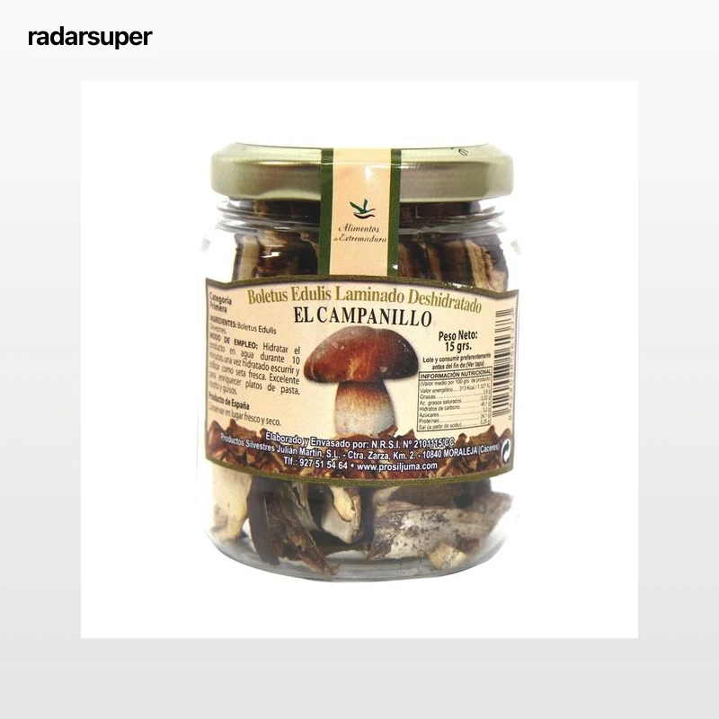 EL CAMPANILLO Boletus deshidratado edulis laminado 15 g.