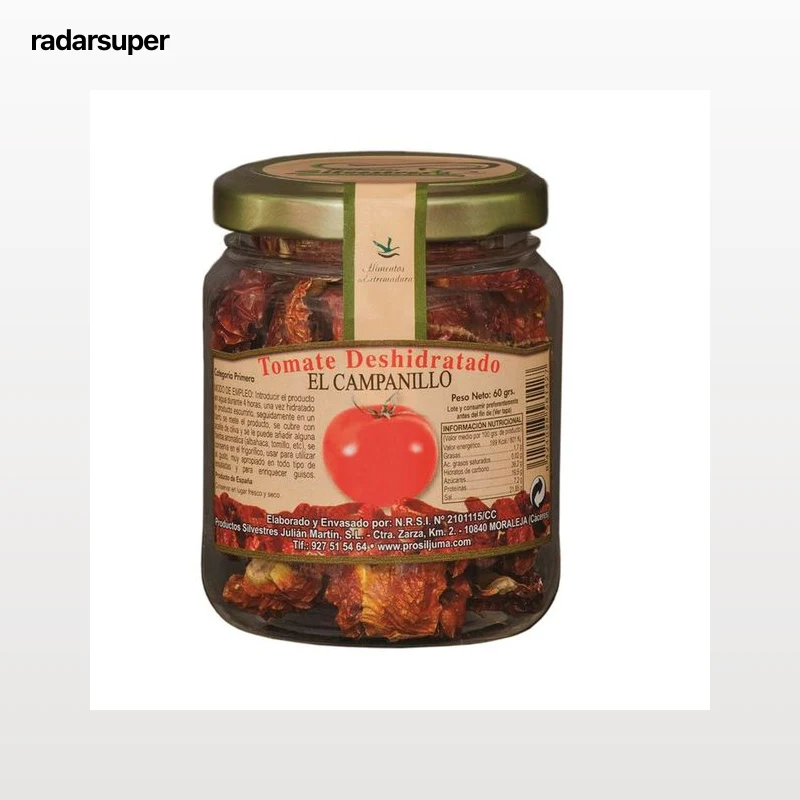 EL CAMPANILLO Tomate deshidratado EL CAMPANILLO 60 g.