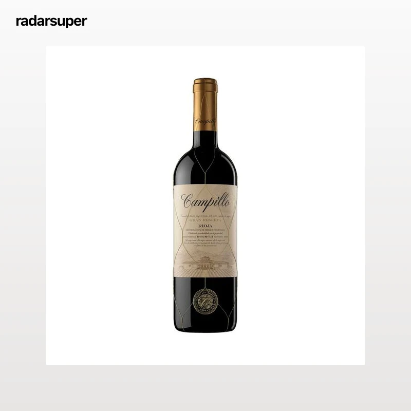 CAMPILLO Vino tinto gran reserva con D.O. Ca. Rioja botella 75 cl.