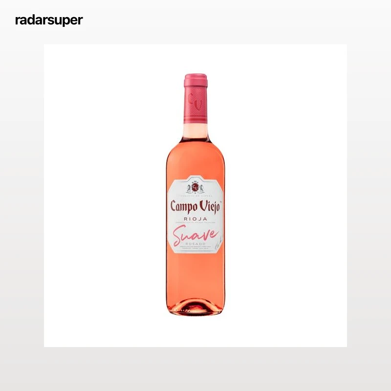 CAMPO VIEJO  Vino rosado suave con D.O. Ca. Rioja CAMPO VIEJO botella de 75 cl.