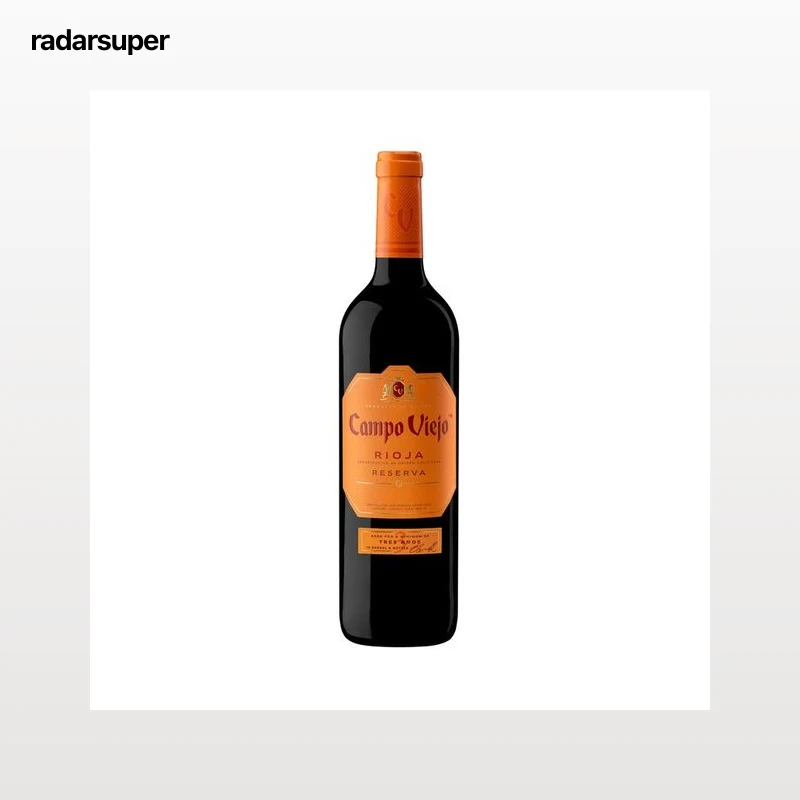 CAMPO VIEJO  Vino tinto reserva con D.O. Ca. Rioja botella 75 cl.