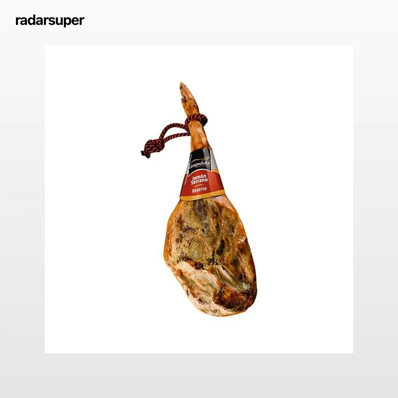 CAMPODULCE Jamón serrano reserva CAMPODULCE pieza de 7 kilos (peso aproximado).
