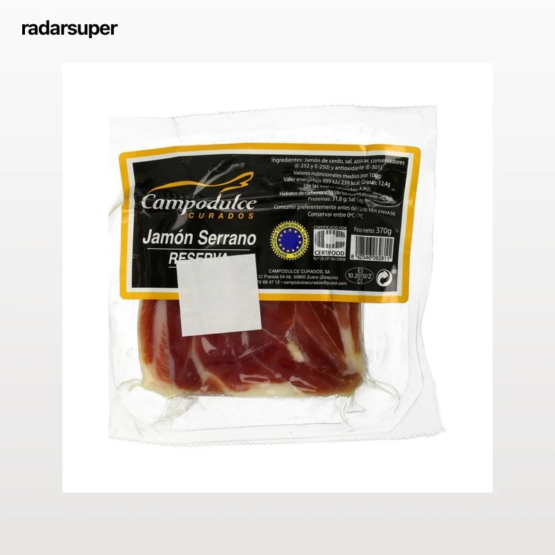 CAMPODULCE Taco de jamón gran reserva CAMPODULCE 370 gr.
