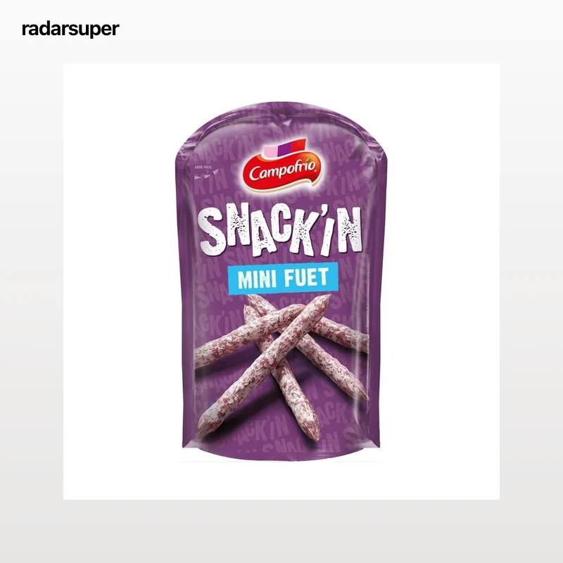 CAMPOFRÍO Mini fuet, ideal para tomar como snack CAMPOFRÍO Snack´in 50 g.