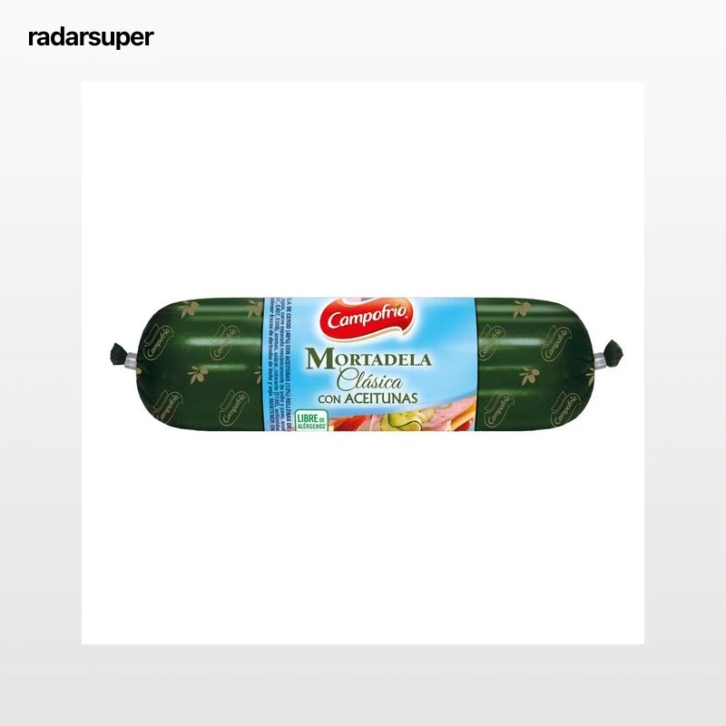 CAMPOFRÍO Mortadela siciliana clásica con aceitunas 330 g.