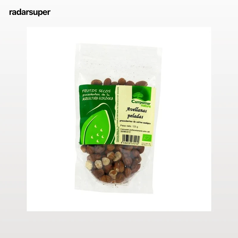 CAMPOMAR NATURE Avellanas Peladas ecológicas 125 g.