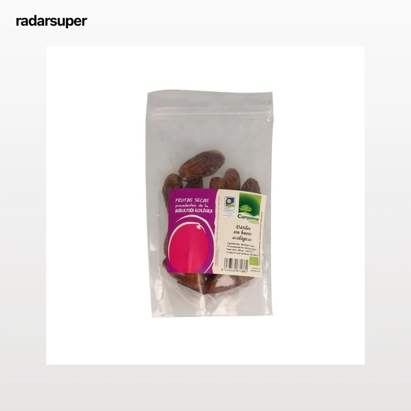 CAMPOMAR NATURE Dátiles sin hueso ecológicos 200 g.