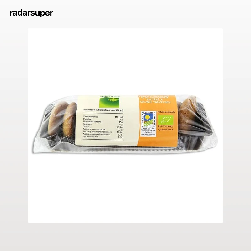 CAMPOMAR NATURE Galletas de almendra con harina de máiz ecológicas CAMPOMAR Nature 150 g.