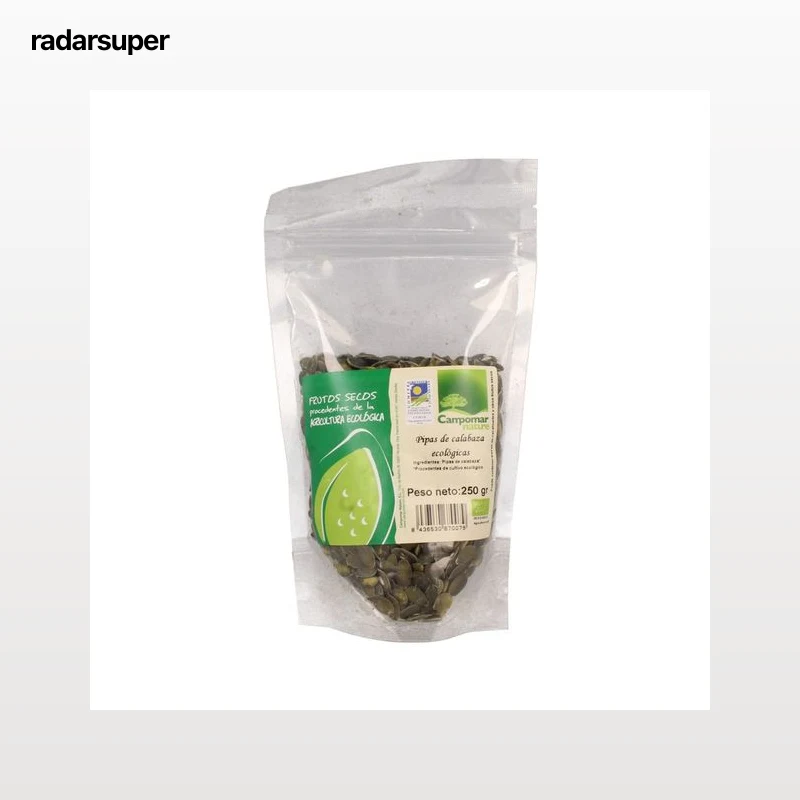 CAMPOMAR NATURE Pipas de calabaza ecológicas 250 g.