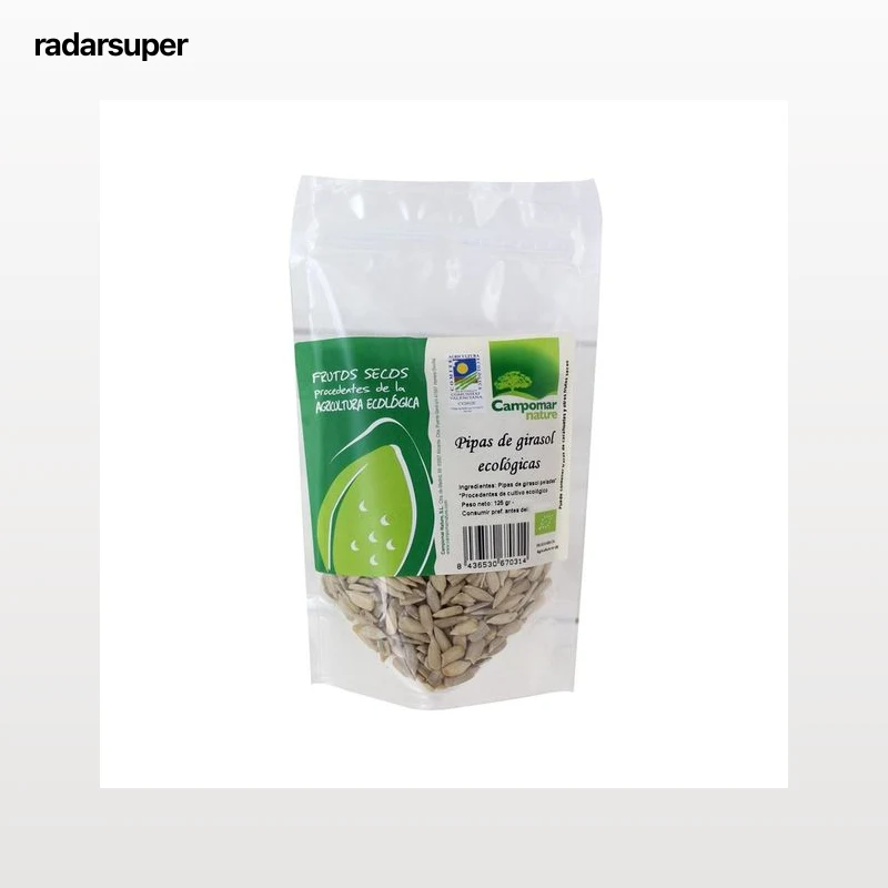 CAMPOMAR NATURE Pipas de Girasol ecológicas 125 g.