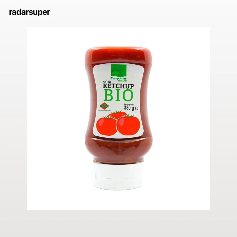 CAMPOMAR NATURE Salsa ketchup ecológico 330 g.