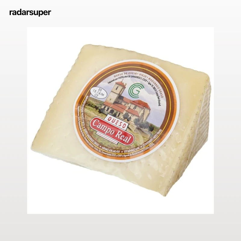 CAMPOREAL Queso de oveja viejo, cuña 250 g.