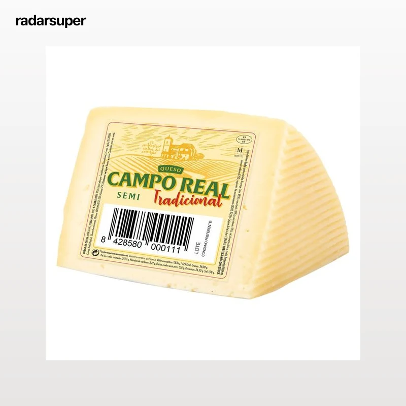 CAMPOREAL Queso semi mezcla cuña CAMPOREAL 250 g.