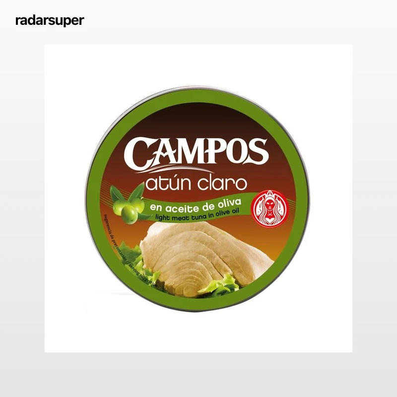 CAMPOS Atún claro en aceite de oliva 104 g.
