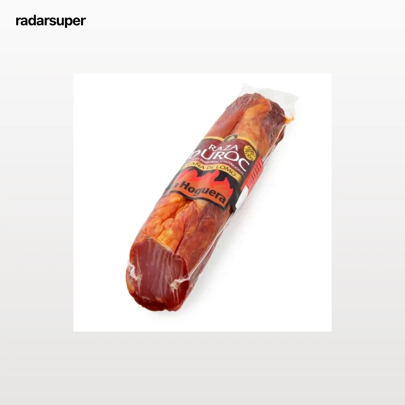 Caña de lomo curada raza Duroc La Hoguera pieza 800 g aprox