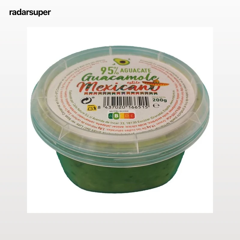 CAÑA NATURE Guacamole estilo Mexicano CAÑA NATURE 200 g.