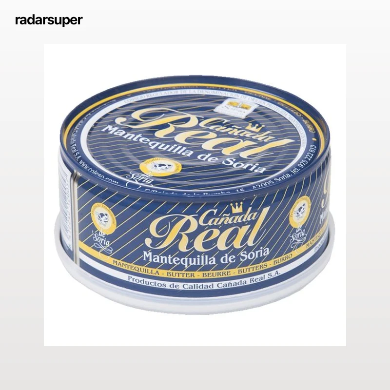 CAÑADA REAL Lata de mantequilla de Soria sin sal CAÑADA REAL 250 g.