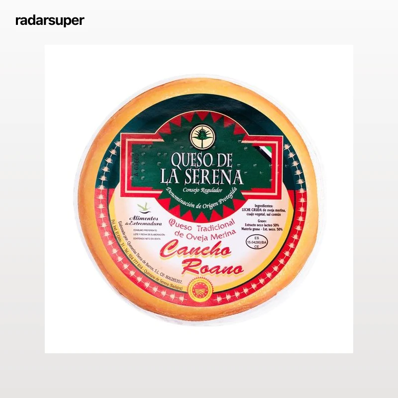 CANCHO ROANO Queso tradicional de oveja merina de la Serena 400 g.