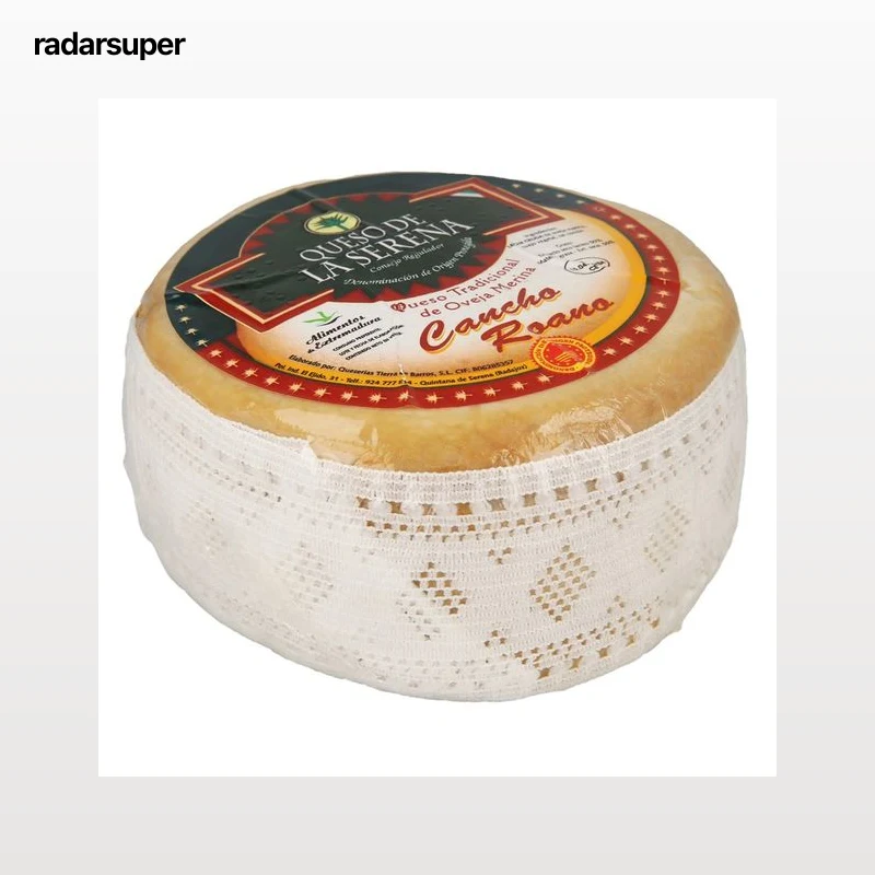 CANCHO ROANO Queso tradicional de oveja merina de la Serena CANCHO ROANO 800 g.