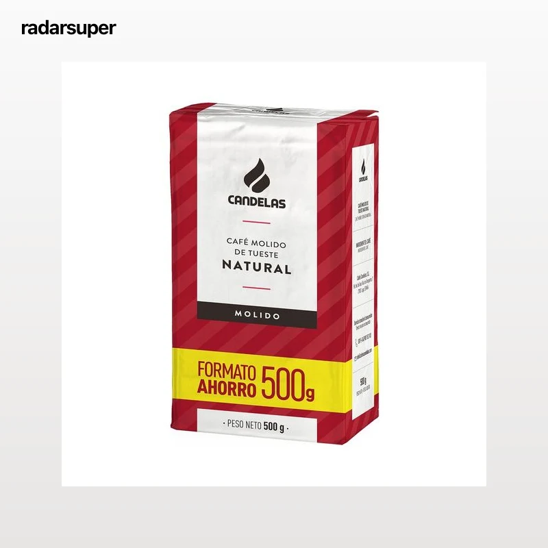 CANDELAS Café molido natural  500 g.