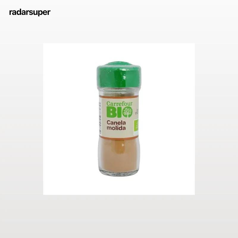 Canela molida ecológica Carrefour Bio 30 g.