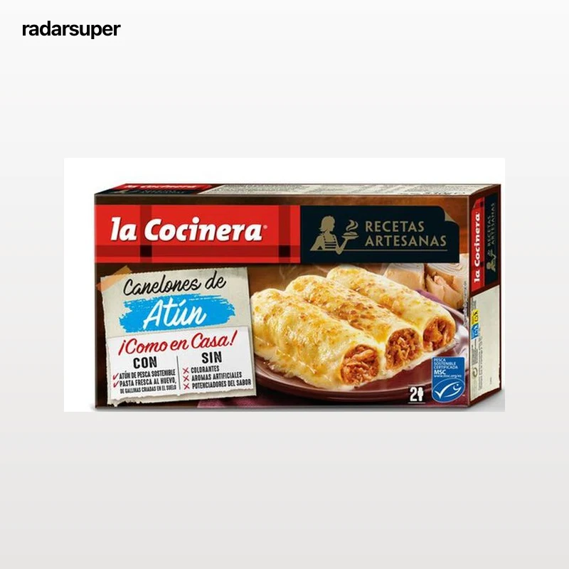 Canelones La Cocinera atún 500g
