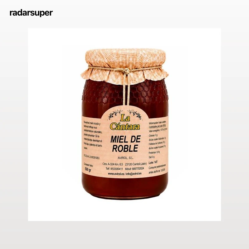 LA CANTARA Miel de roble 500 g.
