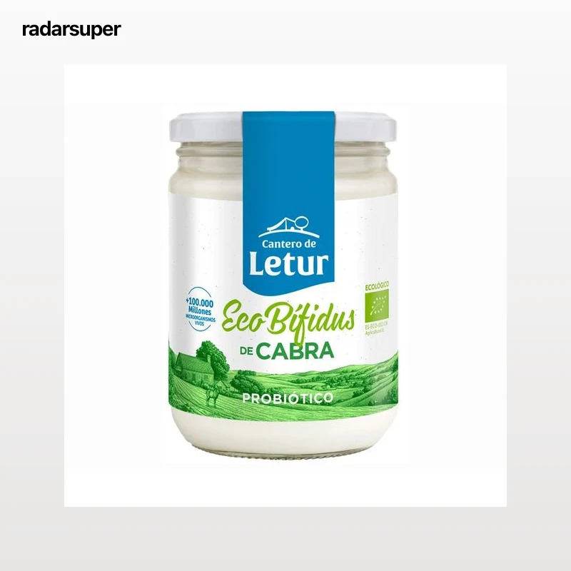 CANTERO DE LETUR Ecobífidus natural de cabra con probióticos 420 g.
