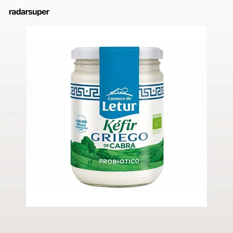 CANTERO DE LETUR Kéfir estilo griego de leche de cabra ecológica 420 g.