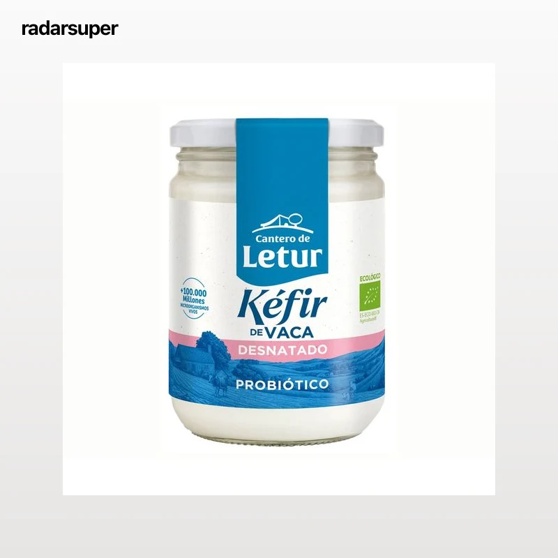 CANTERO DE LETUR Kefir de vaca desnatado ecológico 420 g.