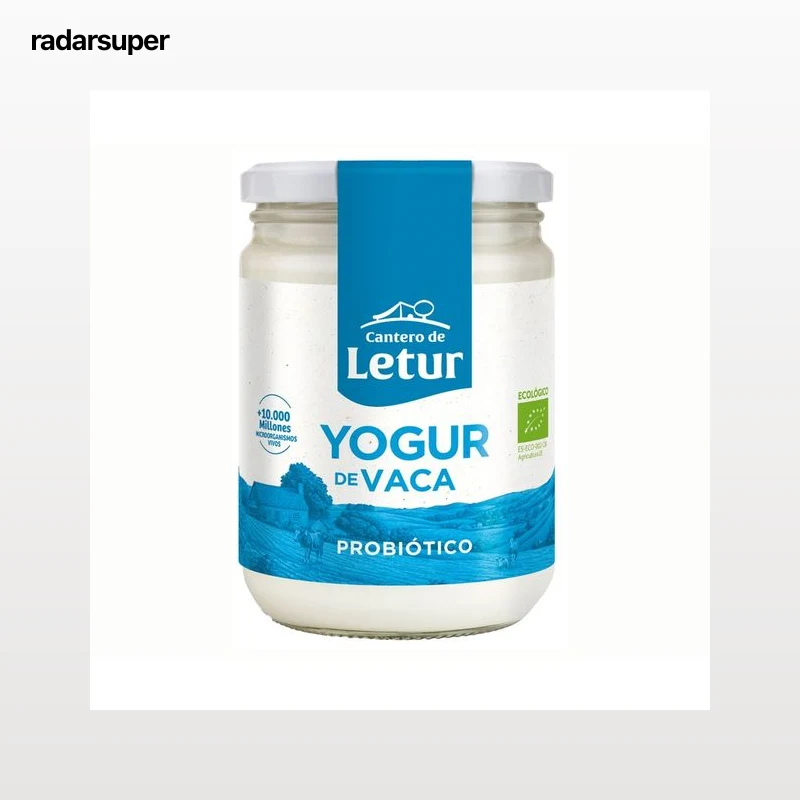 CANTERO DE LETUR Yogur natural ecológico 420 g.