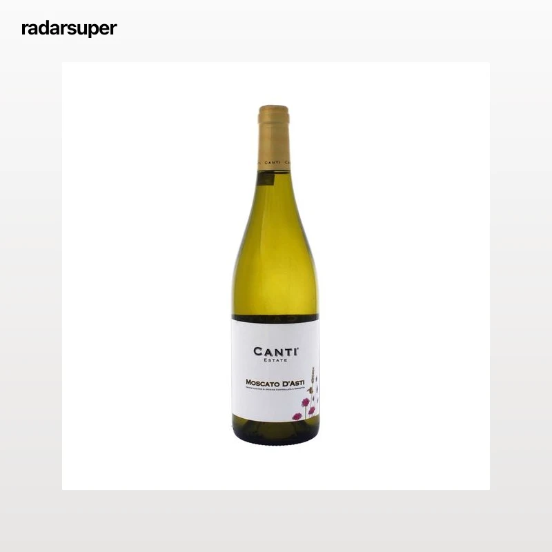 CANTI Vino blanco de Italia con D.O. controlada DOC Moscato D´Asti botella 75 cl.
