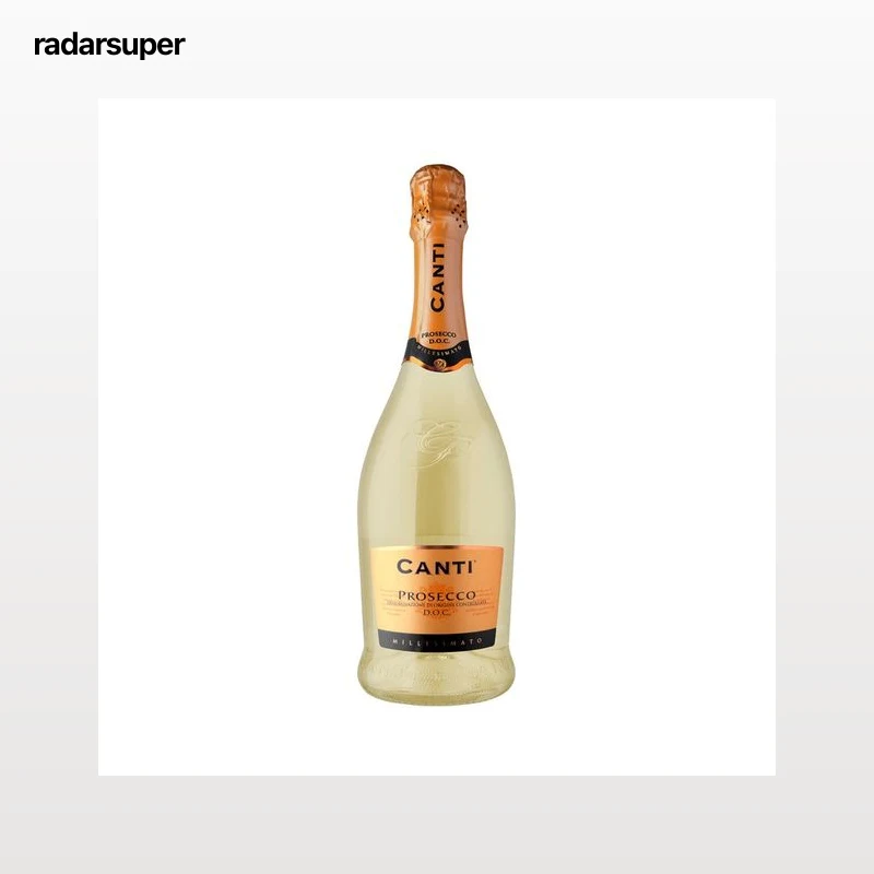 CANTI  Vino espumoso italiano brut, con D.O. controlada DOC Prosecco CANTI botella de 75 cl.