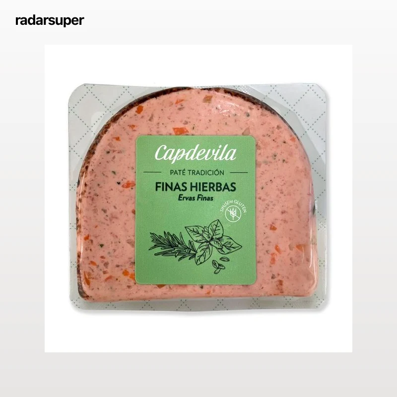 CAPDEVILLA Paté tradiconal a las finas hierbas 100 g.