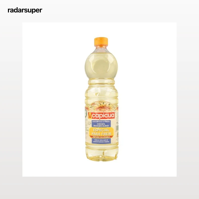 CAPICUA Aceite de girasol alto oleico botella de 1 l.