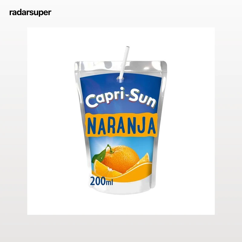 CAPRI-SUN Bebida, base de zumo de naranja 200 ml.