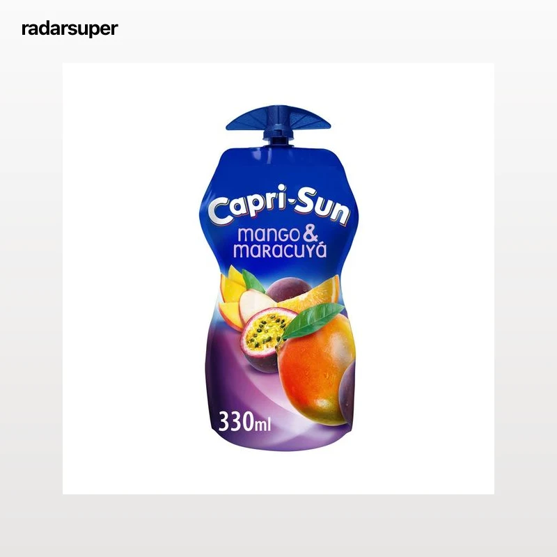 CAPRI-SUN Bebida refrescante a base de zumo mango y maracuyá 33 cl.