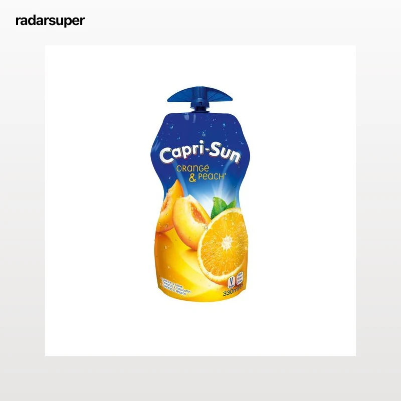 CAPRI-SUN Bebida refrescante a base de zumo naranja y melocotón 33 cl.