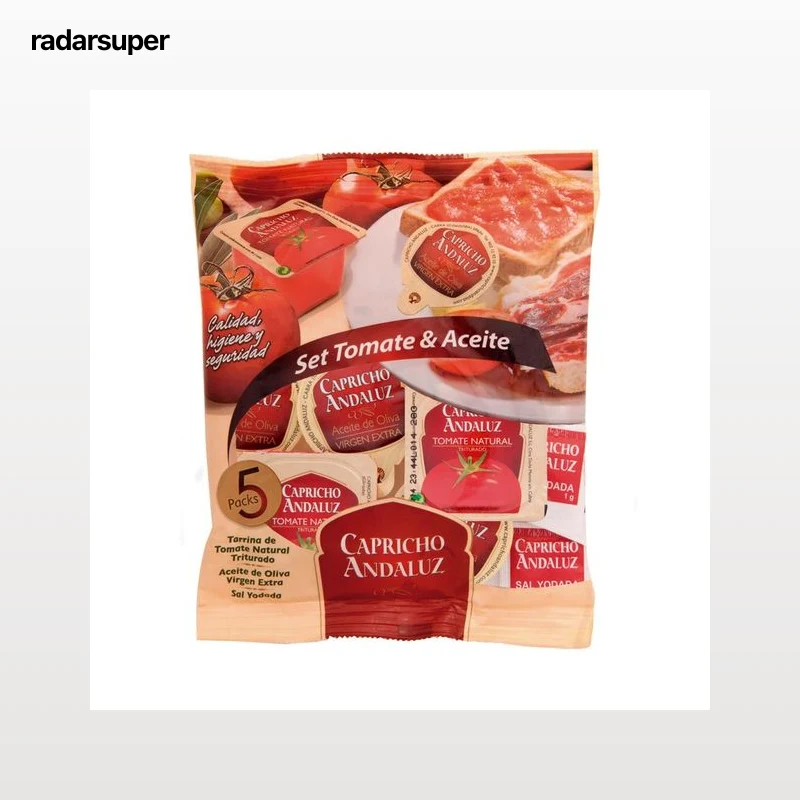 CAPRICHO ANDALUZ Set aderezo platos monodosis 15 ud.