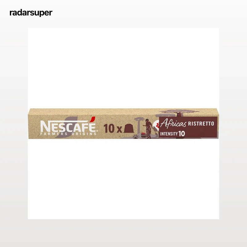 Cápsulas de café Africas intensidad 10 Nescafé 10 cápsulas