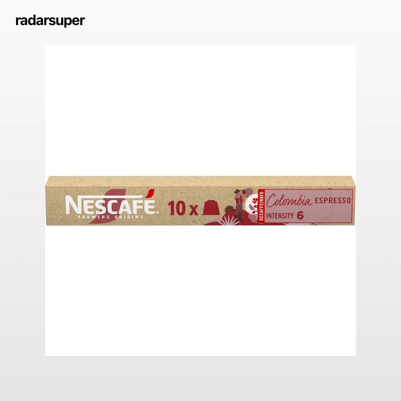 Cápsulas de café Colombia intensidad 6 Nescafé 10 cápsulas