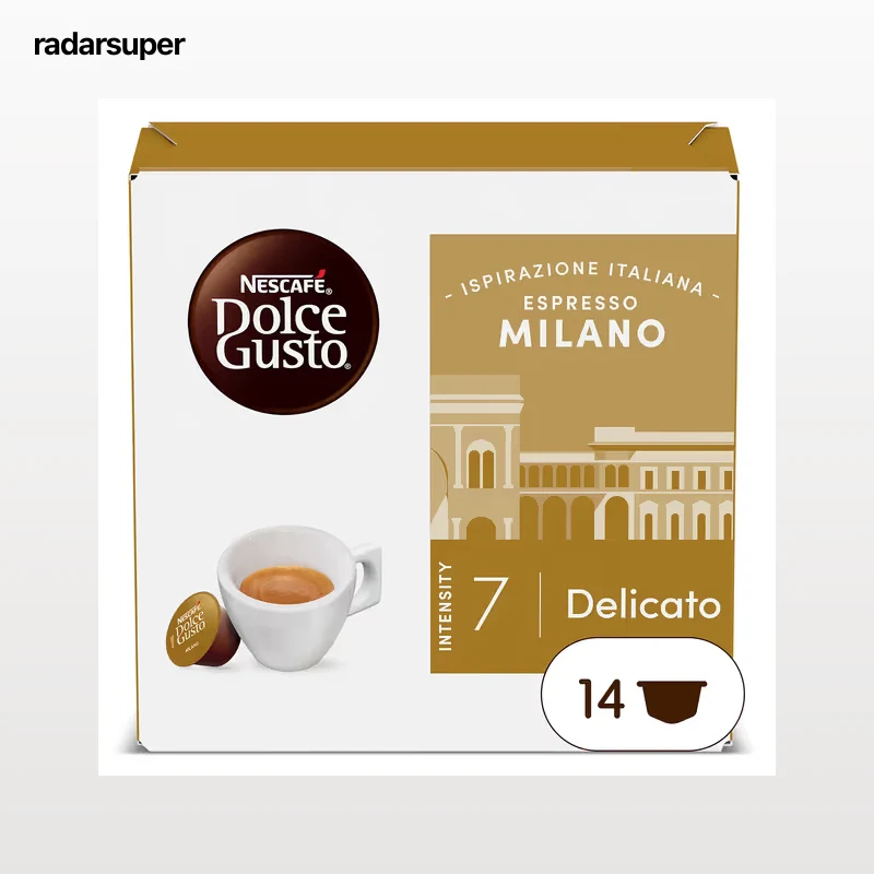 Cápsulas de café espresso Milano Dolce Gusto 14 unidades
