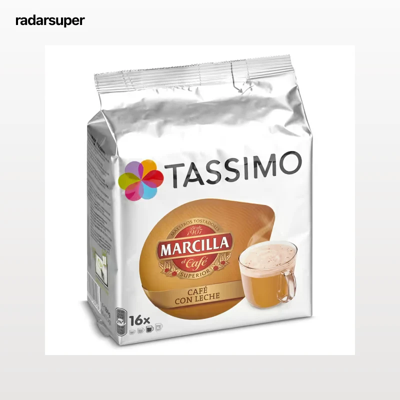Cápsulas de café con leche Marcilla 16 unidades
