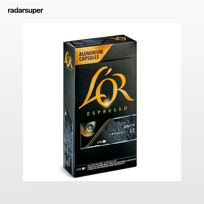 Cápsulas de café onyx L'Or 10 unidades