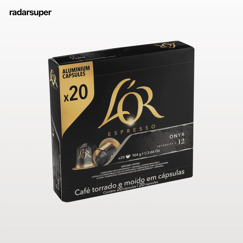 Cápsulas de café onyx