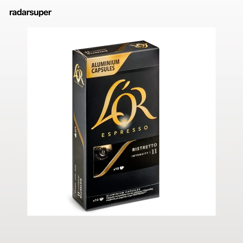 Cápsulas de café ristretto L'Or 10 unidades