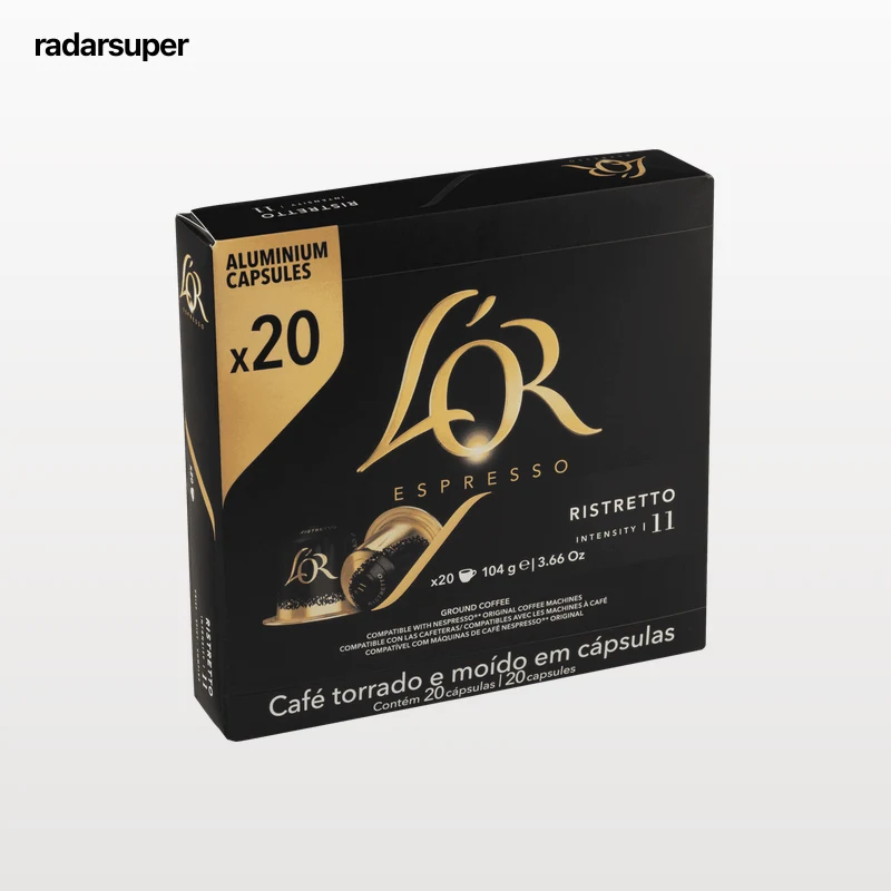 Cápsulas de café ristretto