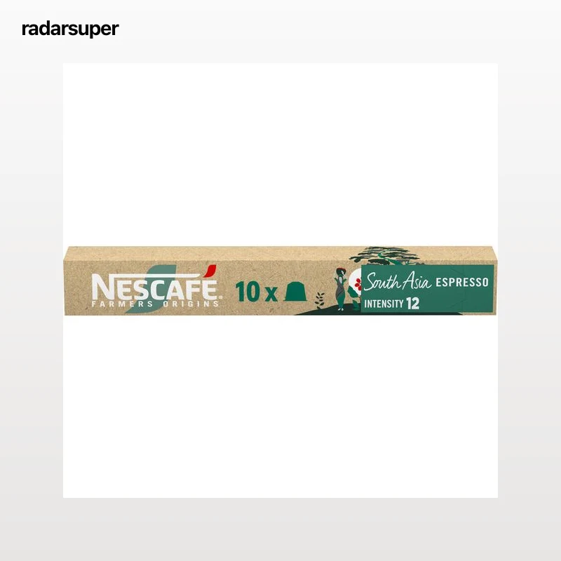 Cápsulas de café South Asia intensidad 12 Nescafé 10 cápsulas