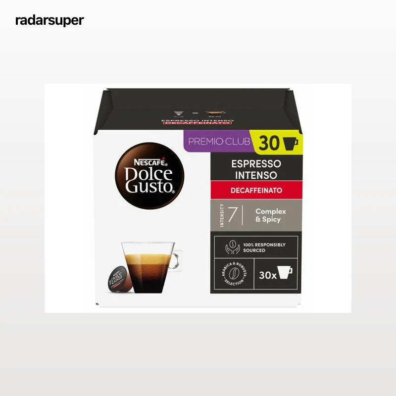 CÁPSULAS DOLCE GUSTO DECAF INTENSO 30 CAPS
